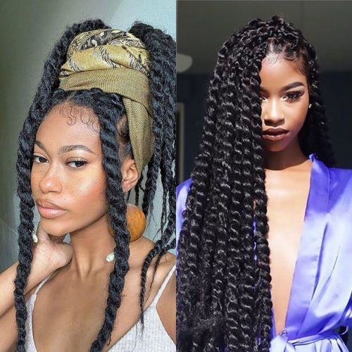 Senegalese Twist Hairstyles