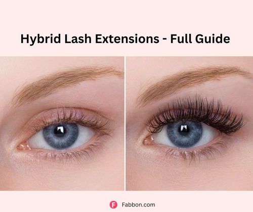Hybrid Eyelash Extensions