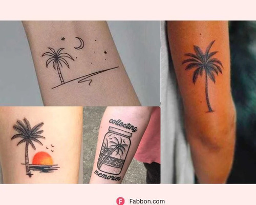 Best Palm Tree Tattoo Designs