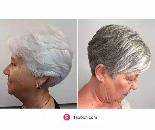 Hairstyles for Over 50 with Round Faces