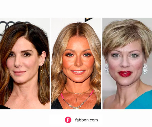 Hairstyles For Over 50 With Square Face