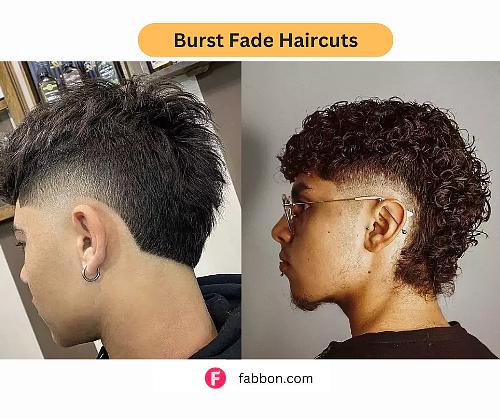 Burst Fade haircuts