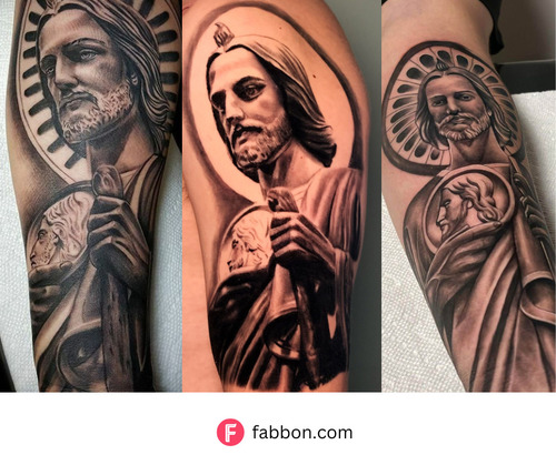 San Judas Tadeo Tattoo Designs