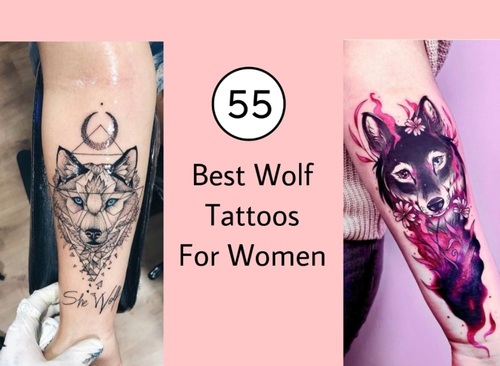 Wolf Tattoos For Women