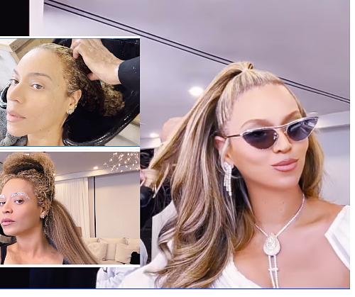 Beyonce's Natural Hair