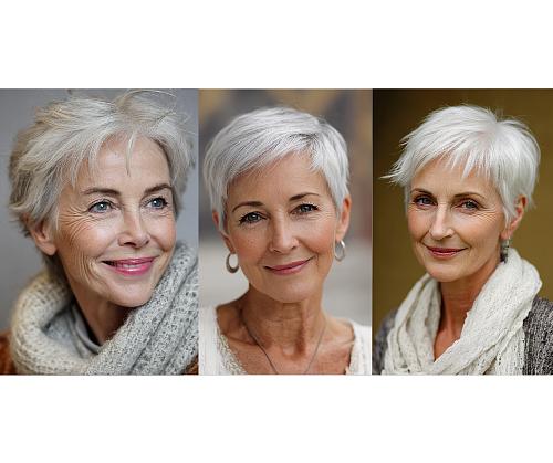 Hairstyles For Thin Fine Hair For Over 60
