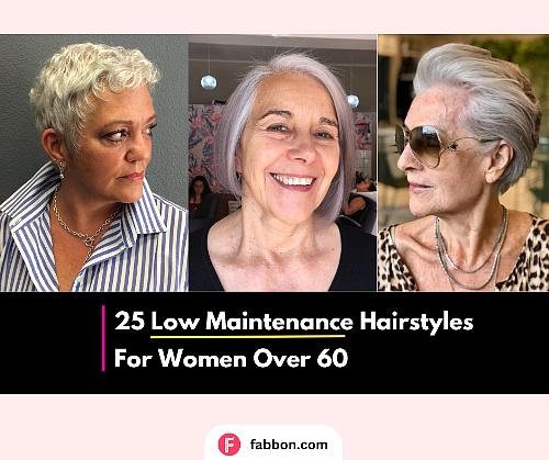 Low Maintenance Hairstyles For Women Over 60