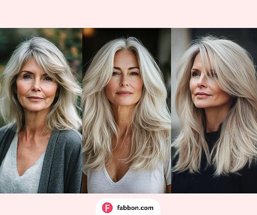 Layered Hairstyles For Women Over 70
