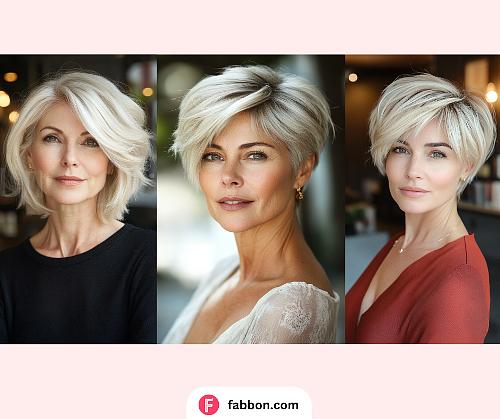 easy haircuts for older women
