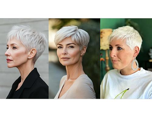 Pixie Hairstyles For Older Women
