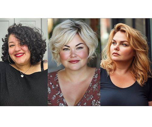 stunning Hairstyles For Chubby Faces