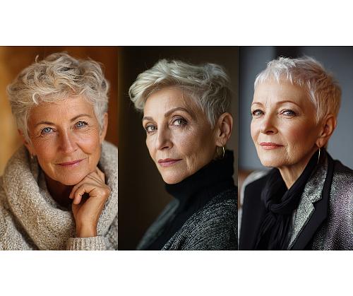 top short hairstyles for women over 70
