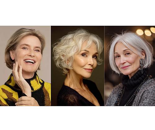 Trending Bob Hairstyles for Women Over 70