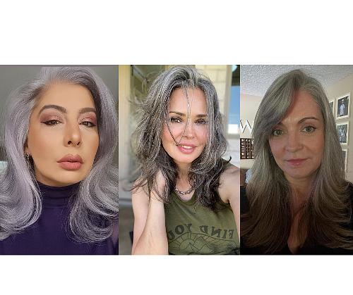 Salt And Pepper Hairstyles For Women Over 50