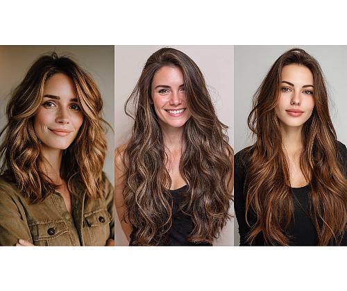 Popular Brown Hair With Highlights