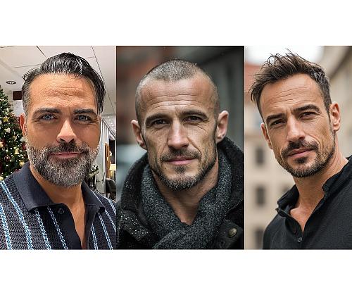 Trendy Receding Hairline Haircuts for men