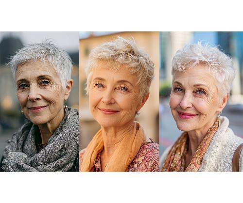 Stunning Pixie Hairstyles For Women Over 60