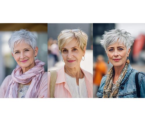 Short Layered Haircuts for Women Over 50