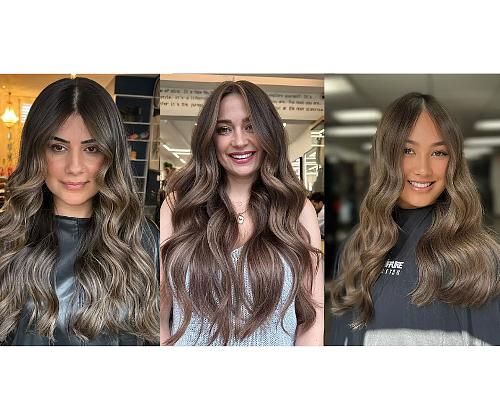 Trendy Ash Brown Balayage Hairstyles
