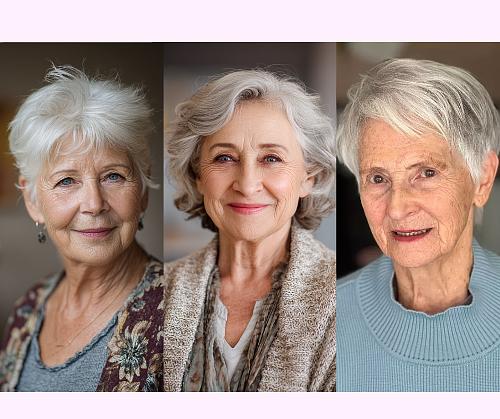Elegant Short Hairstyles For Women Over 70