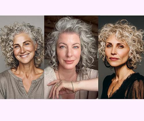 Stunning Curly Haircuts For Over 50