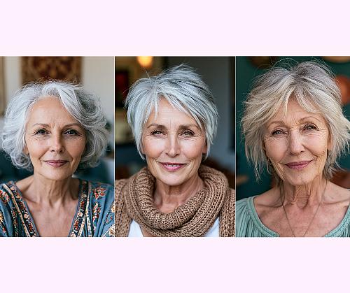 Gorgeous Haircuts For Women Over 70