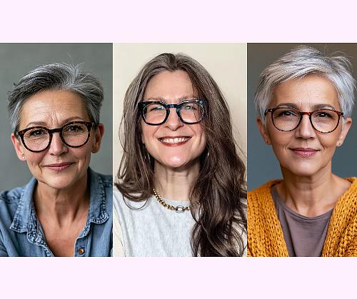 top Hairstyles With Glasses For Women Over 50