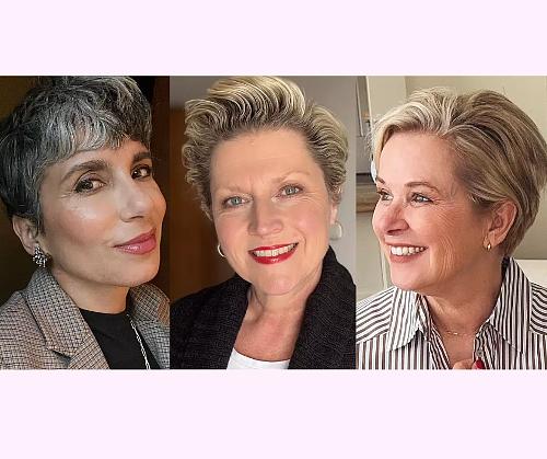 Trendy Pixie Haircuts For Women Over 50