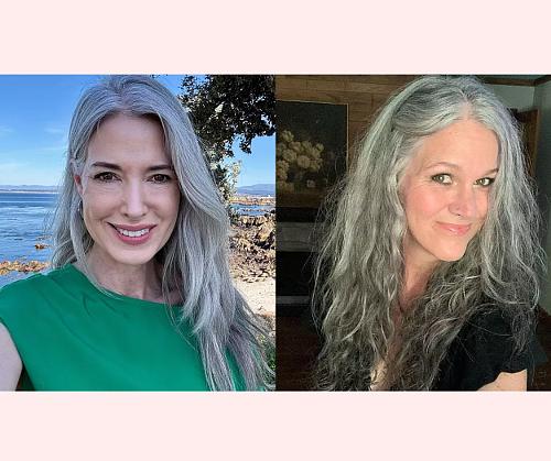 Best Long Gray Hairstyles For Women Over 50