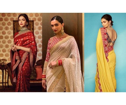 Deepika Padukone Saree