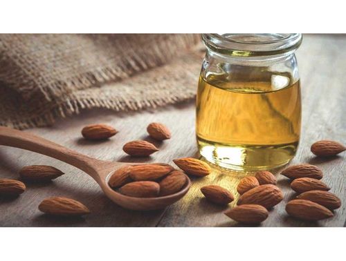 almond oil for hair and skin