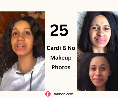 Cardi B No Makeup