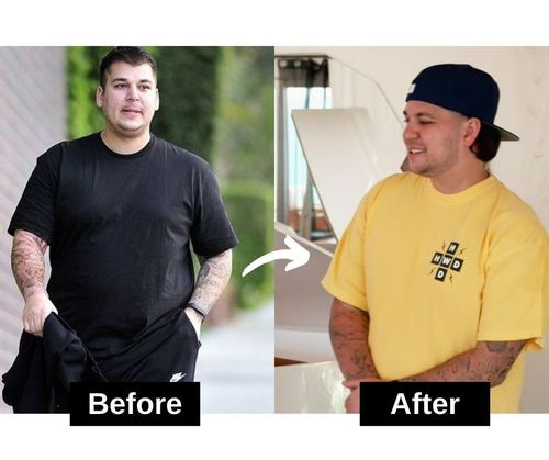rob kardashian weight loss