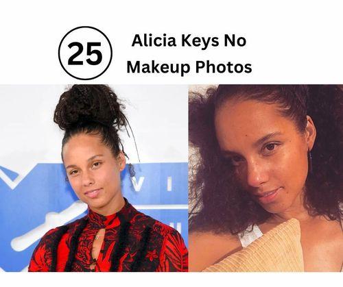 alicia Keys no makeup
