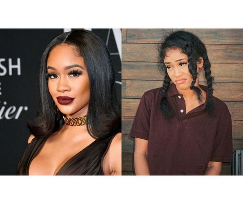 Saweetie no makeup
