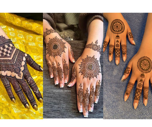 back hand mehndi designs