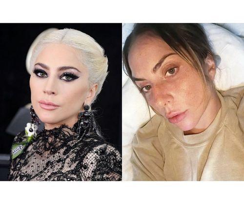 Lady Gaga no makeup