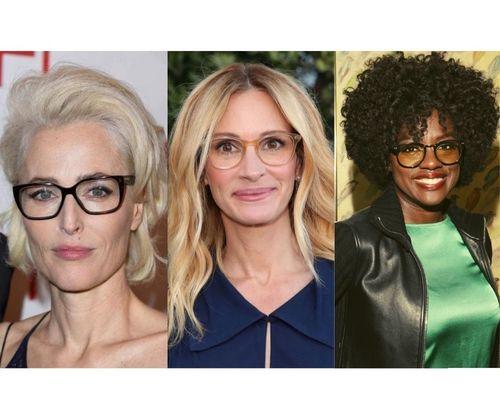 Hairstyles for over 50 with glasses