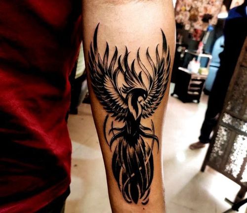 Girl with the Phoenix Tattoo 酷美國紋身藝術家  Steemit