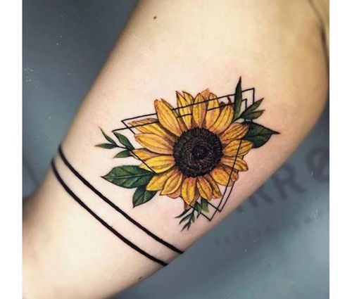 Sunflower tattoo meaning and top 50 designs  Legitng