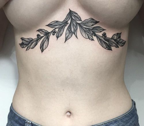 150 Under Boob Tattoo Ideas To Inspire Your Next Ink