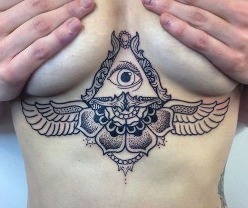 34_Under_Boob_Tattoo_Designs