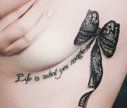 101 Best Rib Side Breast Tattoo Quotes That Will Blow Your Mind  Outsons