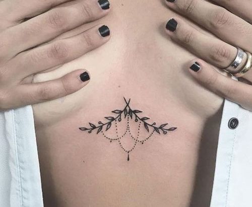 50 Striking Chest Tattoo Designs for Women  POPxo