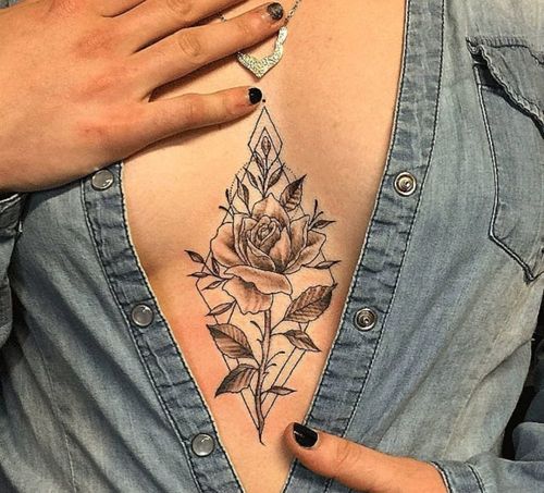 45 Heart Stealing Breast Tattoo Designs and Ideas 2023