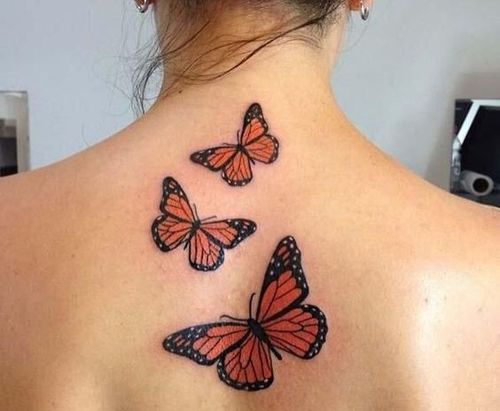 spine tattoo ideas for women with butterflyTikTok Search