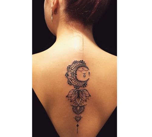 Share more than 82 small upper back tattoos womens latest  thtantai2