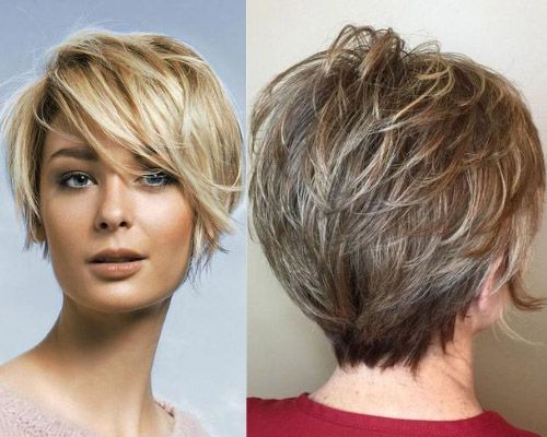 Layered pixie 