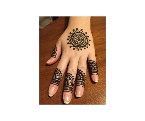 easy henna designs for beginners step by step