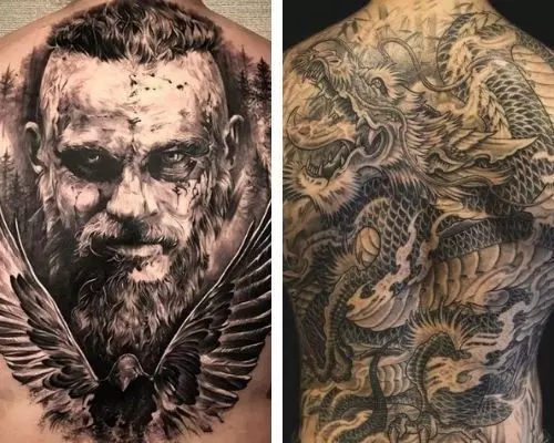 25+ Most Popular Men's Back Tattoo Designs - 2023